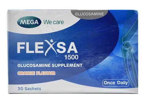 flexsa mega|Mega Flexsa 1500mg Glucosamine 30s .
